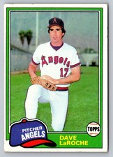 1981 Topps #529 Dave LaRoche