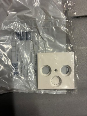 Gira 086903 Abdeckung für Koaxial-Anschlussdose, System 55, reinweiß glänzend
