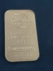 Beautiful VINTAGE "E" ENGELHARD .999 1oz Fine Silver Bar PLUS 2 BONUS BARS