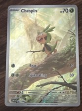 Pokémon TCG Chespin 87/86 Chaos Rising Full Art Near Mint