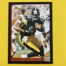 Plaxico Burress 2003 Bowman Card #62 NFL Pittsburgh Steelers