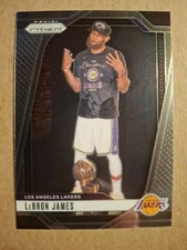 2024-25 Panini Prizm LEBRON JAMES Trophy Image Variation SSP #130 Lakers