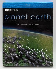 Planet Earth The Complete Series BBC Video Blu-ray Disc, 2007, 4-Disc Set 