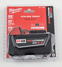 Genuine Milwaukee M18 REDLITHIUM XC5.0 5Ah Battery 48-11-1850