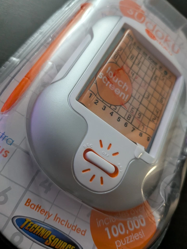2006 Techno Source Sudoku Handheld Electronic Game 20700 Stylus NEW - Image 4 of 4