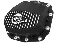 46-71180B aFe POWER Pro Series Rear Differential Cover Black w/ Machined Fins Fo