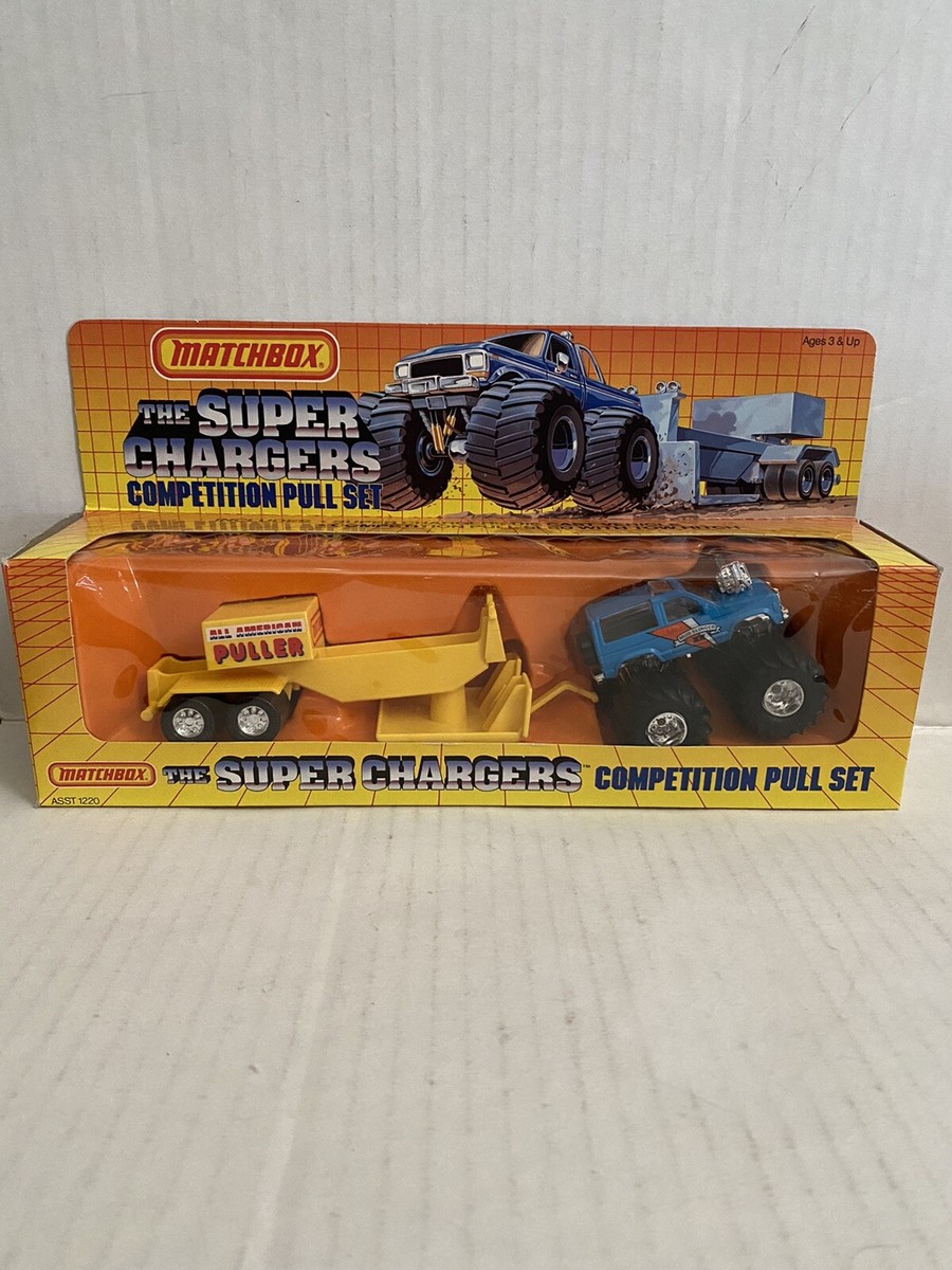 Matchbox Super Chargers Competition Pull Set “Mud Slinger” 1987 | eBay