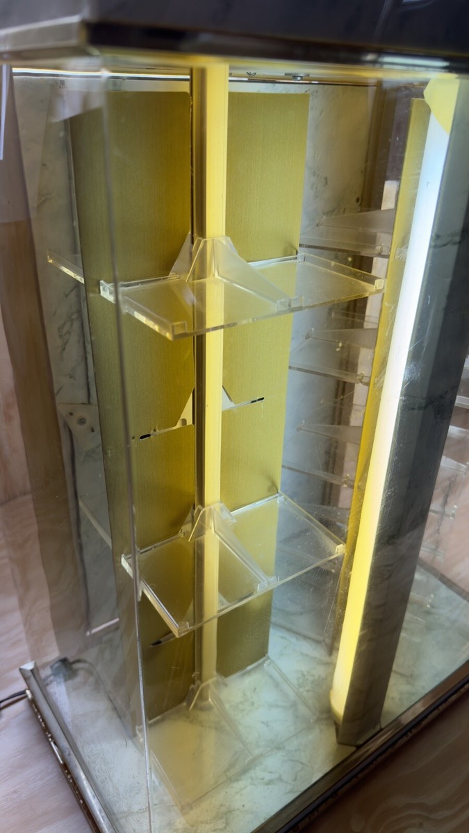 Rare Vintage Timex Electric Double shelf Rotating Lit Up 70s Watch