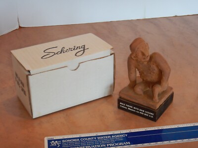 SCHERING PHARMACEUTICAL VALISONE ADVERTISING FIGURE - MALE WITH SKIN LESIONS