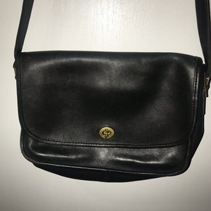 vintage black coach crossbody
