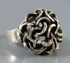 Vintage Black Hills Sterlingsilber Ring BRUTA...