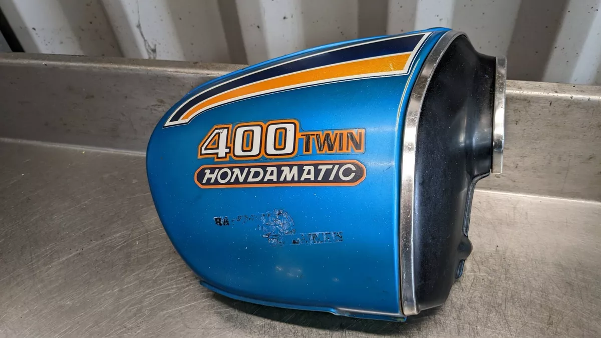 HONDA CB400 RIGHT SIDE PANEL CB 400 RHS FRAME COVER PANEL CB400A