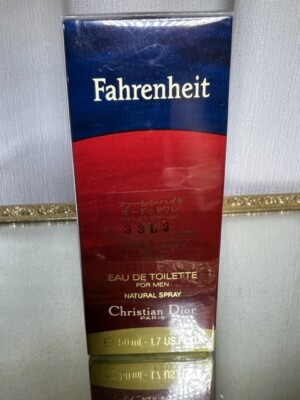 廃盤 Christian Dior Fahrenheit オードトワレ 50ml Dior Fahrenheit edt 50 ml. Vintage 1990. Sealed | eBay