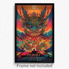 Thai Movie Poster - Dim Loft (Thailand Psychedelic Trippy Art Retro Film Print)