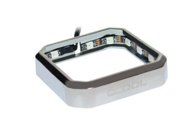Alphacool Aurora XPX Digital RGB Frame - Chrome