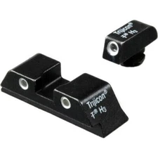 Trijicon 3 Dot Green Rear Bright/Tough Night Sight Set Glock 17/19/23 600210