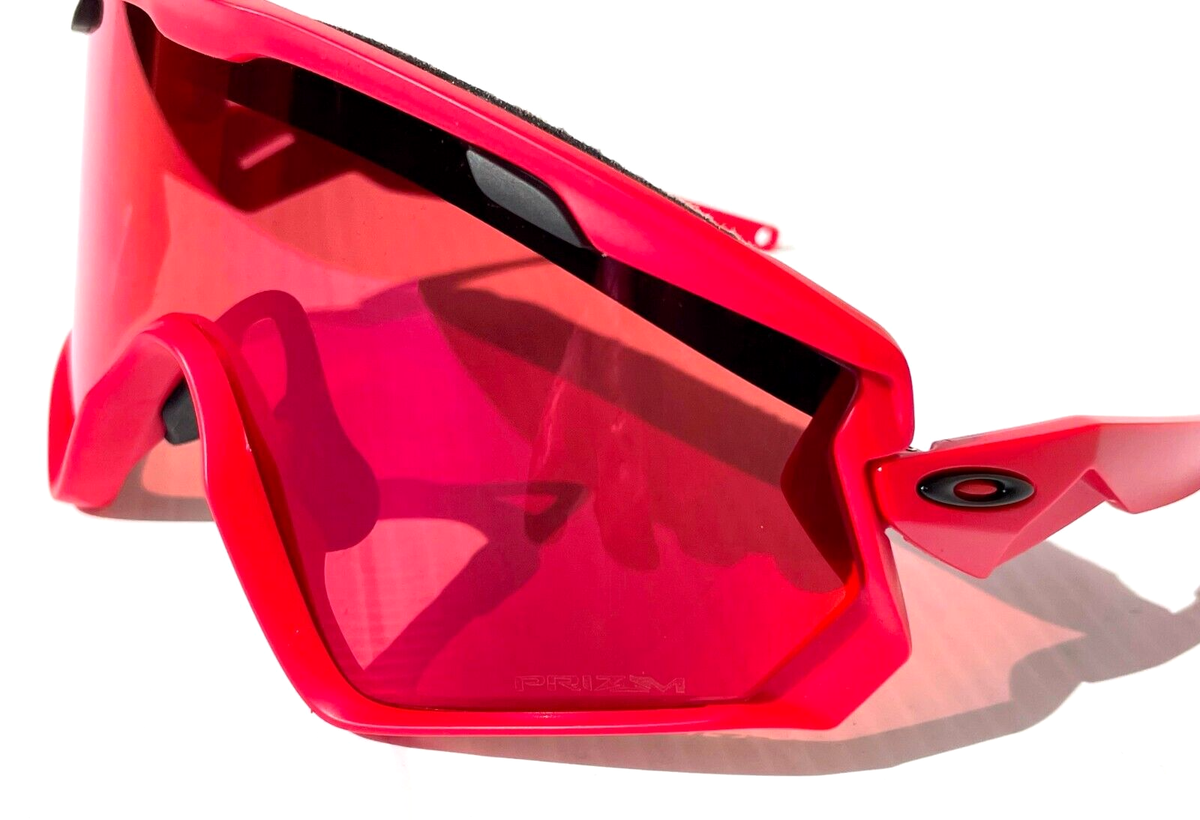 NEW Oakley WIND JACKET 2.0 Matte Redline PRIZM Snow Torch Lens