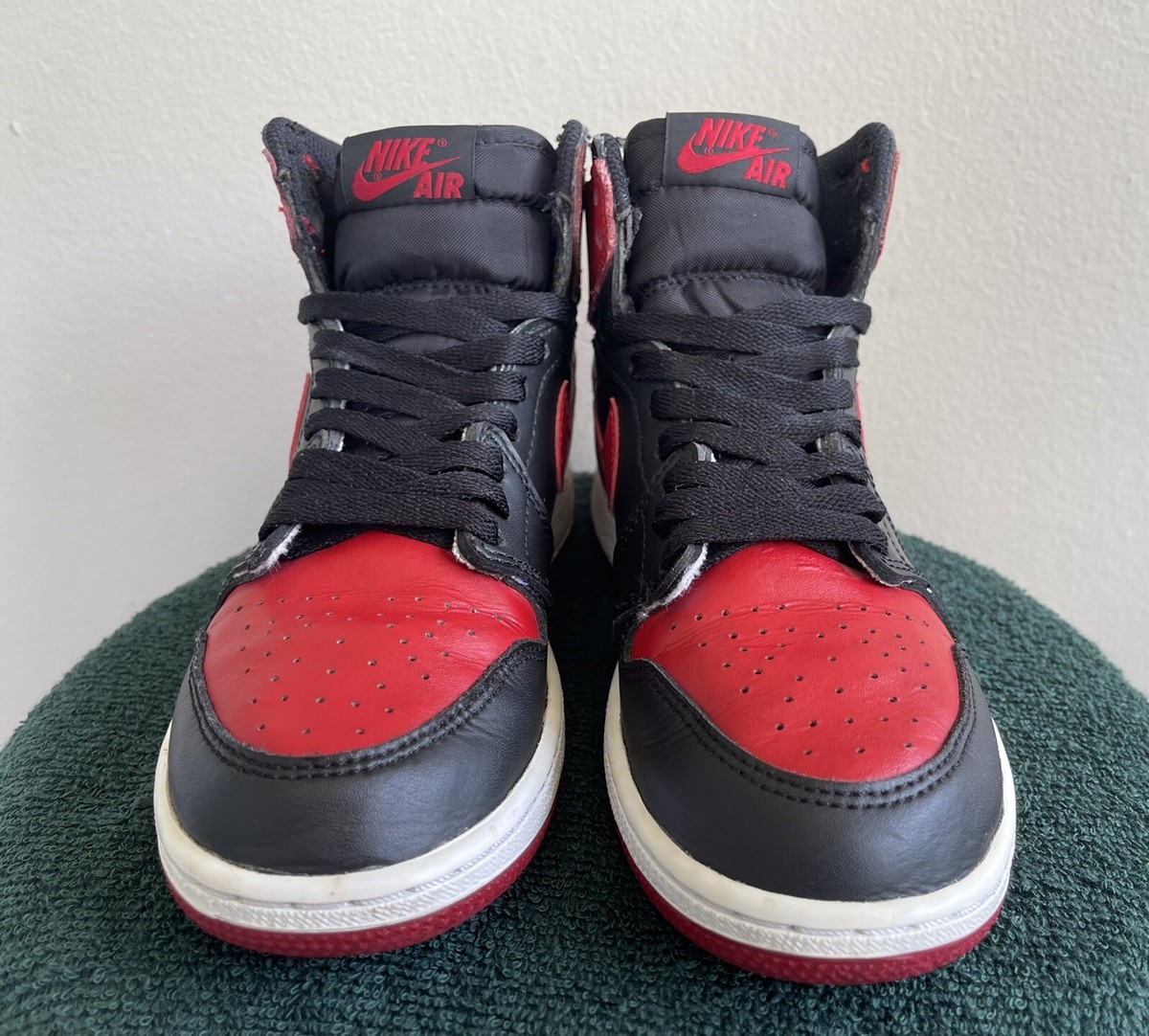 Rare 2016 Nike Air Jordan 1 Retro High OG GS Banned Sz 4.5Y Rare 2016 Nike Air Jordan 1 Retro High OG GS Banned Sz 4.5Y