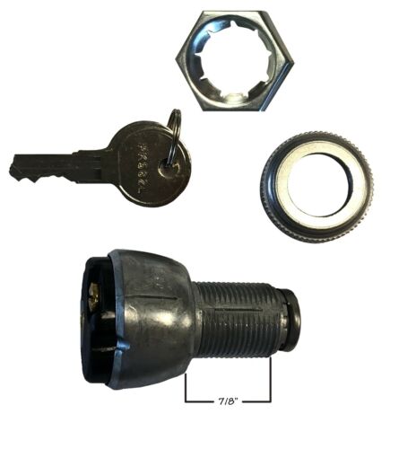 INTERRUPTOR DE ENCENDIDO TAYLOR DUNN 71-120-00,71120, TA71-120-00 TA7112000 INTERRUPTOR LLAVE - Imagen 4 de 7