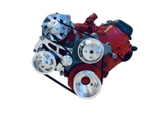 Big Block Chevy Serpentine Pulley Conversion Kit Alt Ac Bbc 396 427 454 Lwp