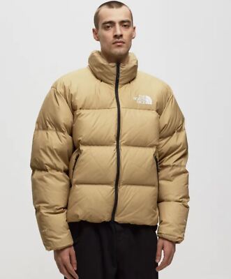 the north face mens RMST Nuptse Down Jacket 700 Down /KHAKI STONE  Australia