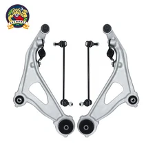 Front Lower Control Arms + Sway Bar Links for 2013 - 2019 Nissan Pathfinder QX60