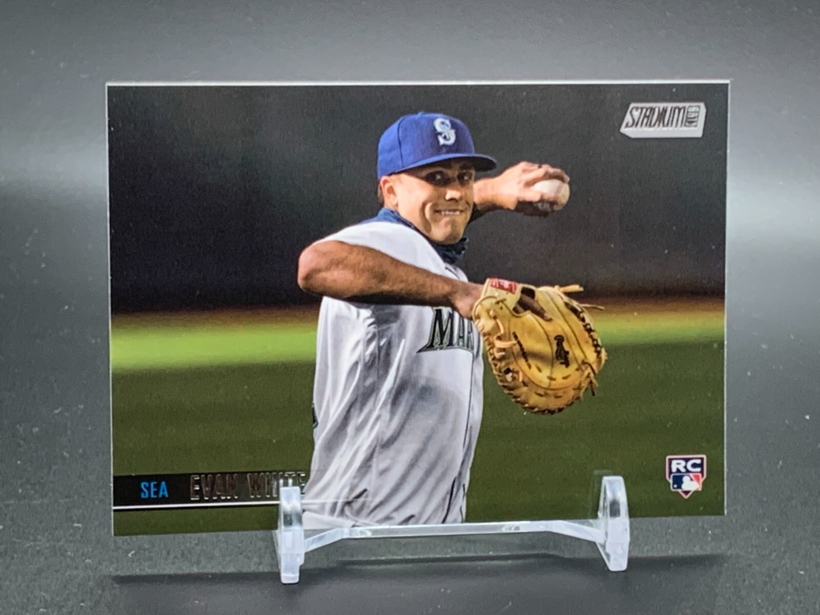 2021 Topps Stadium Club Rookie #43 EVAN WHITE Seattle Mariners RC