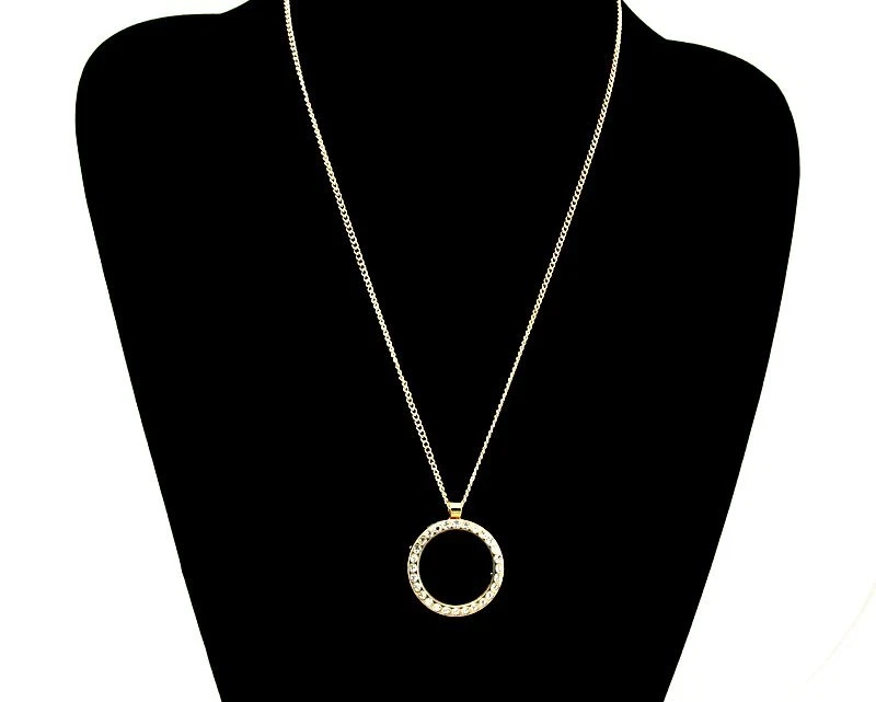 Living Memory Floating Charm Crystal Locket Pendant Necklace Gold Plated 20" GW5 - Image 3 of 4