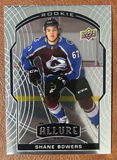 Shane Bowers Upper Deck Allure Hockey Base Set Rookie Card 20-21