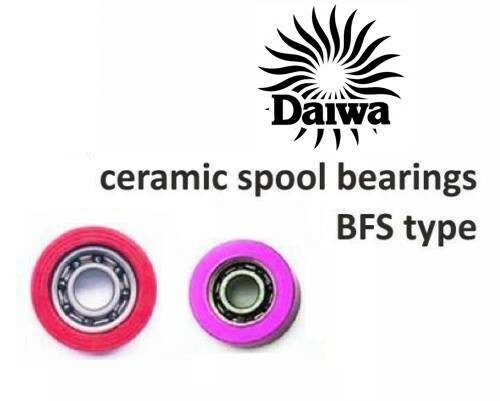 2) 3x8x4 ABEC-7 Air BFS Micro Ceramic Spool Bearings DAIWA 2) 3x8x4 ABEC-7 Air BFS Micro Ceramic Spool Bearings DAIWA