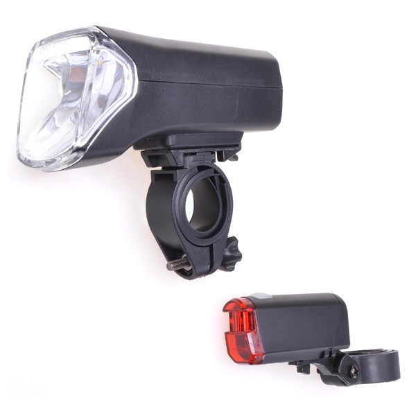 Fahrrad Led Beleuchtung 70 Lux Licht Mit 3 Stufen Vorderlicht RüCklicht-image