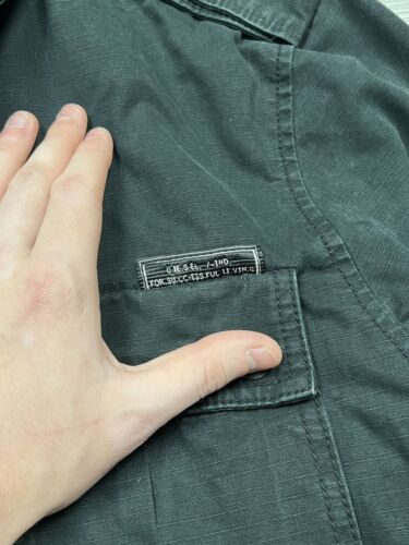 Men's Vintage Diesel Military Style Jacket Size XL (Y0095) - Picture 4 of 15