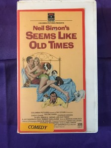 Neil Simon S Seems Like Old Times Vhs Goldie Hawn Chevy Chase Charles Grodin 43396402003 Ebay
