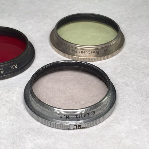 Leica Leitz 36mm Summitar Lenses UV, SL, Rh RED 36E Lens Filters - Picture 7 of 14