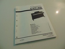 Yamaha Clavinova Ditigal Piano CVP-92 Service Repair Shop Manual Schematics