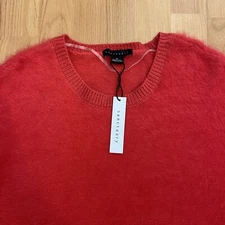NWT Sanctuary Pink / Red Fuzzy Soft Sweater Women’s Medium