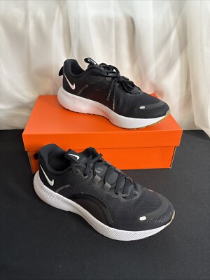 Nike Women's React Escape Running Sneakers RN2 Black Size 8 NEW