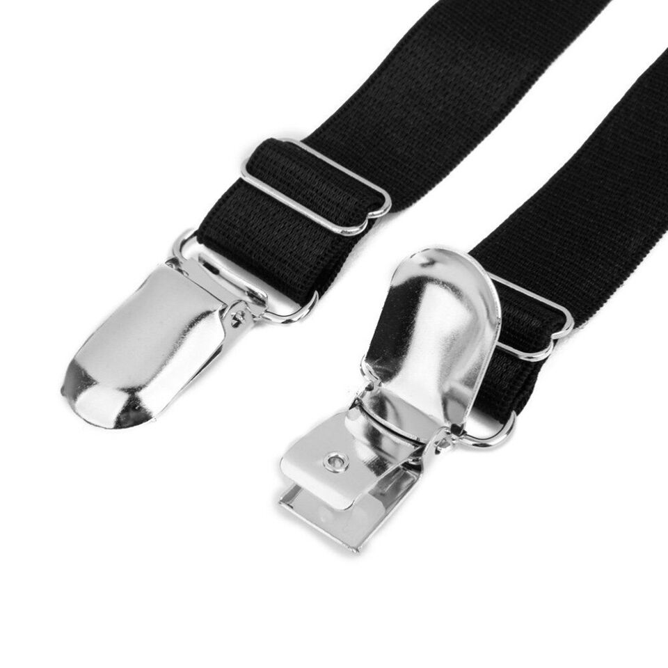 Mens Black Suspenders Belts Costume Accessories Multipurpose | eBay