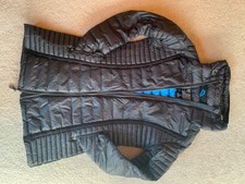 Kuhl Spyfire Hooded Black Down Parka Womens Size S