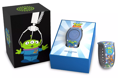 New Disney Parks Toy Story 25th Anniversary MagicBand LE 2000 Blue