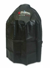 Primo Oval XL 400 Ceramic Kamado Charcoal Grill and Smoker Factory Cover  409 