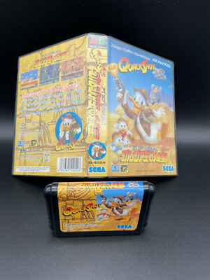Quackshot Donald Duck - SEGA Mega Drive - OVP / BOXED - NTSC/JAP - TOP