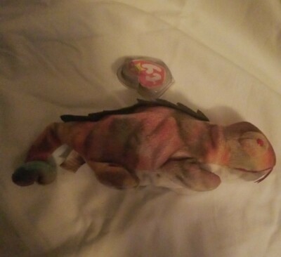 Ty Beanie Baby Collection 1997 6th Generation Iggy b2