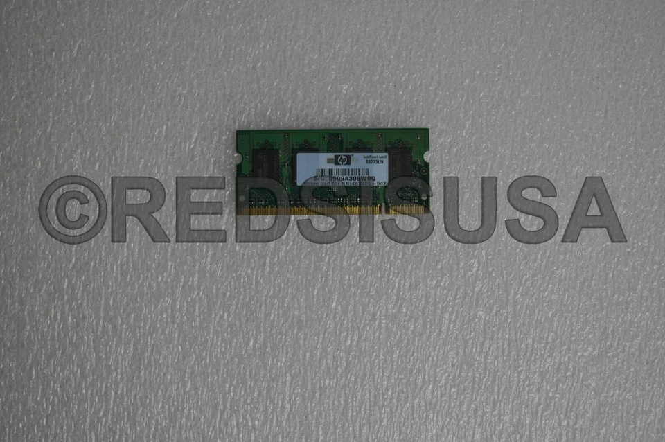 Samsung 1GB PC2-6400 DDR2-800MHz SoDimm Dual Rank Memory Module M470T2864QZ3-CF7 - Image 2 of 2