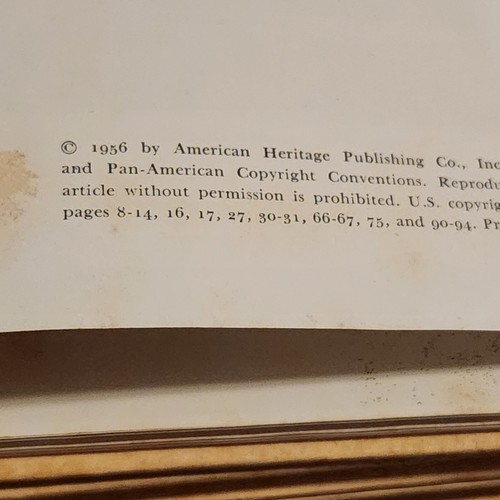 VINTAGE Lot Of 5 1956 American Heritage Hardcover Books Vol VII 7 No. 2 3 4 5 6 - Picture 19 of 23
