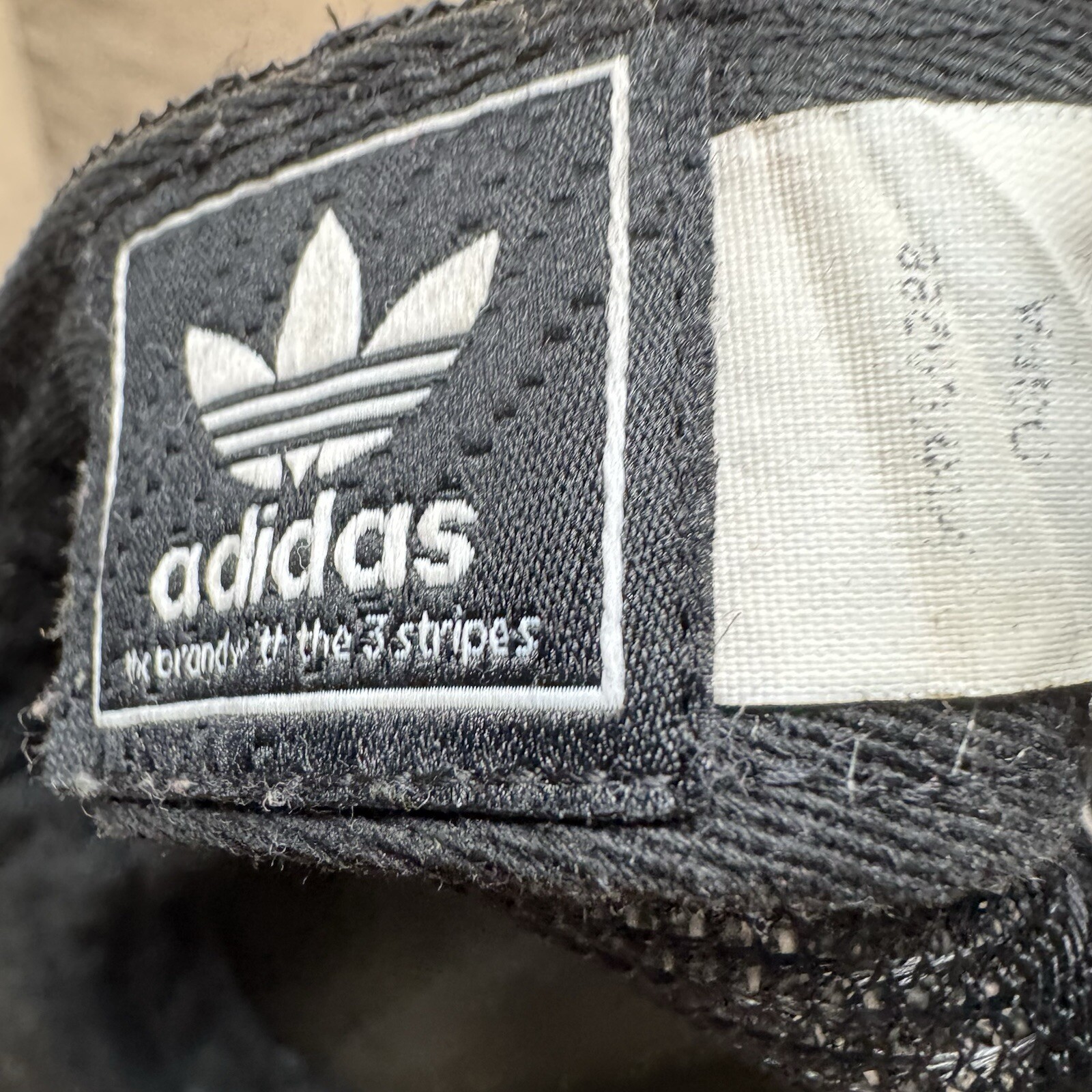 Adidas Hat White Patch Adjustable Mesh Trucker Sn… - image 5