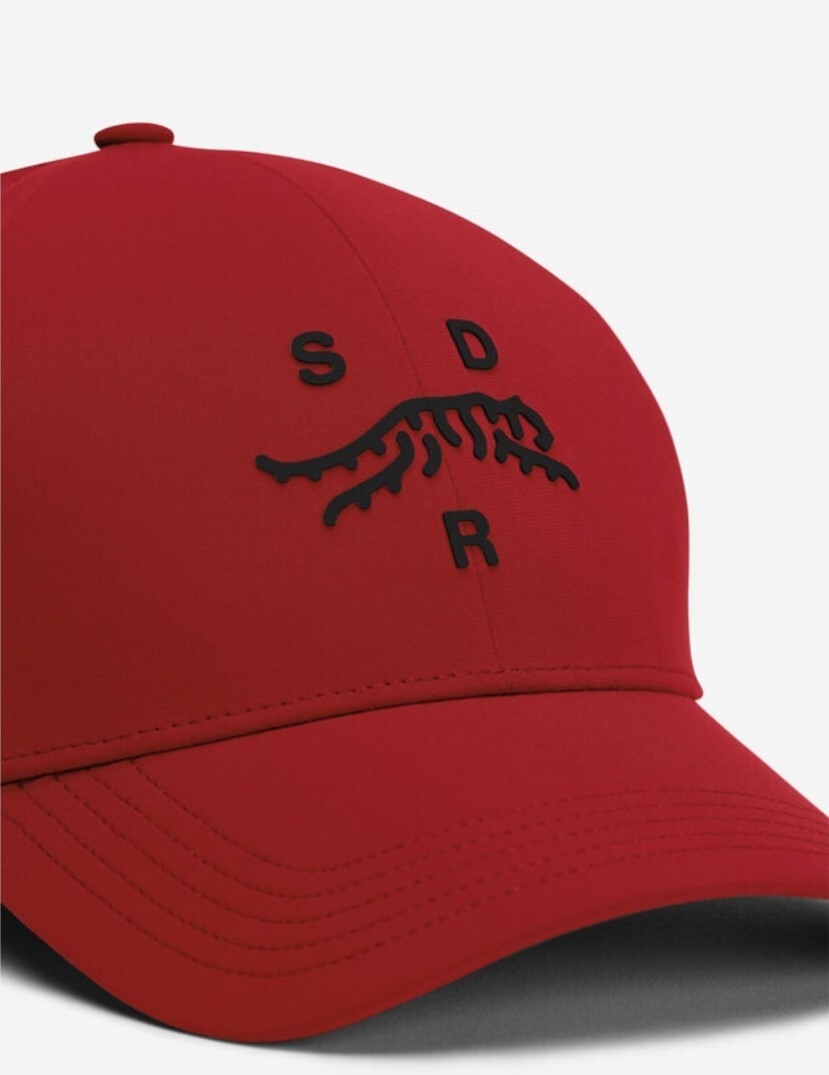 Sun Day Red Cypress Fitted Half Vent Hat Sunday Red S/M Tiger