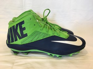 lime green nike football cleats