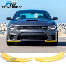 Fits 15-23 Dodge Charger SRT Scat Pack Front Bumper Lip Apron