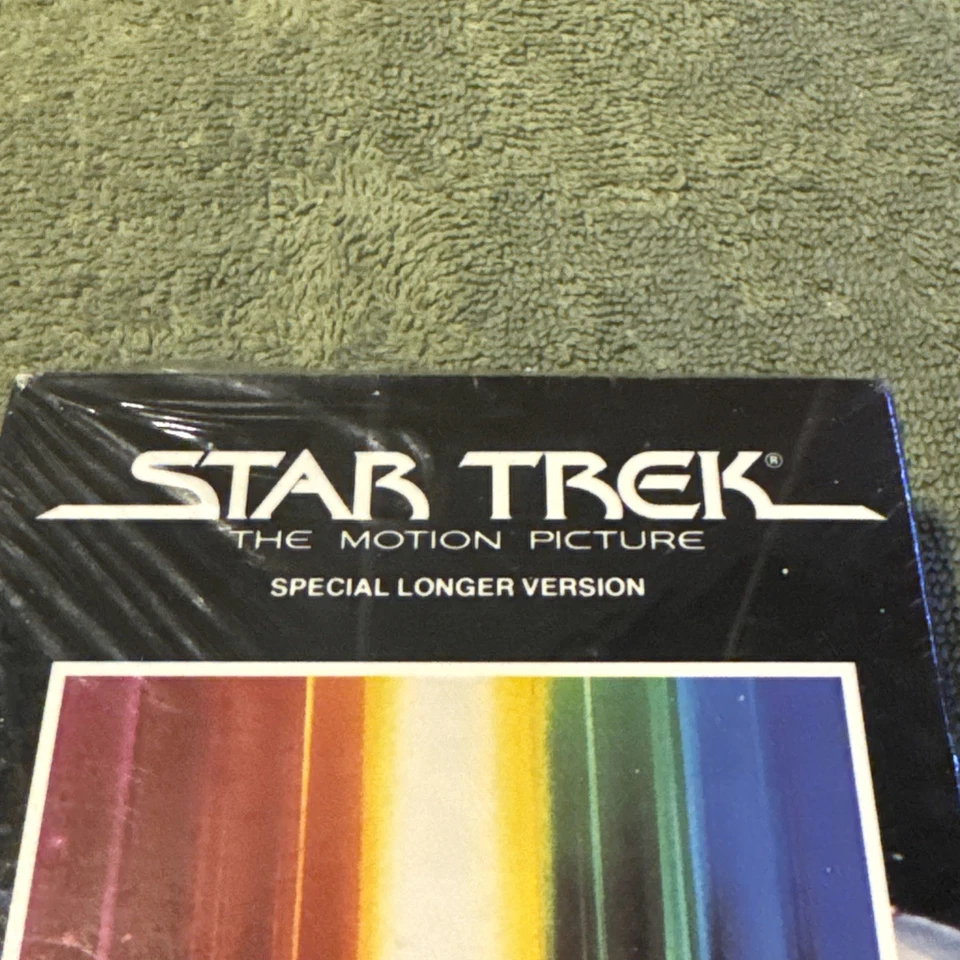 STAR TREK The Motion Picture - Special Longer Version (VHS, 1991) New Sealed   - Image 3 of 4